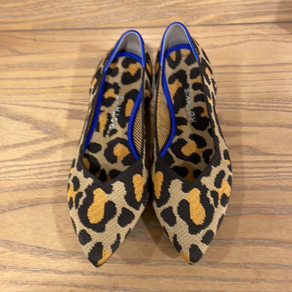 Rothy’s Point Leopard Size 9